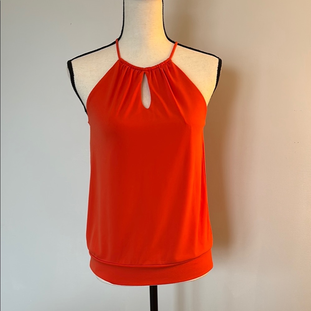 Ann Taylor Orange Halter Top